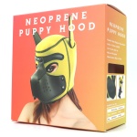 Maschera in neoprene Blue Puppy Hood di Kinky Puppy