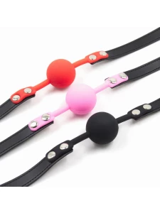 Image du Bâillon Boule en Silicone Bondage Boutique Intermediaire