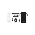 Vibromasseur Rechargeable Le Wand Bullet Noir compact et élégant