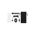 Vibromasseur Rechargeable Le Wand Bullet Noir compact et élégant