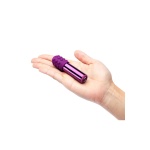 Vibromasseur Rechargeable Bullet Cherry élégant en couleur purple