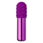 Vibromasseur Rechargeable Bullet Cherry élégant en couleur purple