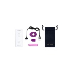 Vibromasseur Rechargeable Bullet Cherry élégant en couleur purple