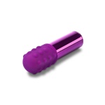 Vibromasseur Rechargeable Bullet Cherry élégant en couleur purple