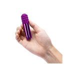 Vibromasseur Rechargeable Bullet Cherry élégant en couleur purple