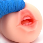 Double Hole Masturbator mit zwei Öffnungen
