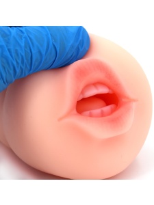 Double Hole Masturbator mit zwei Öffnungen