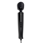 Masseur vibrant ultra-puissant Le Wand DieCast Plug-In en silicone noir