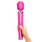 Image du Masseur Rechargeable Le Wand Magenta, vibromasseur puissant