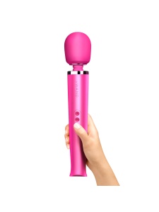 Image du Masseur Rechargeable Le Wand Magenta, vibromasseur puissant