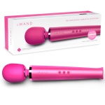 Image du Masseur Rechargeable Le Wand Magenta, vibromasseur puissant