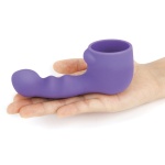 Accessoire Le Wand Ripple en silicone pondéré violet