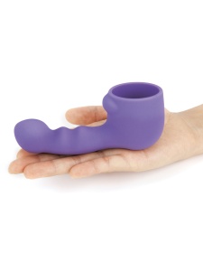 Accessoire Le Wand Ripple en silicone pondéré violet