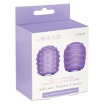 Housses Texturées en Silicone Le Wand Petite pour une stimulation variée