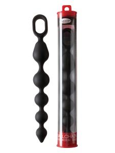 Image du chapelet anal MALESATION Ballchain medium noir