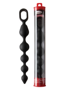 Image du chapelet anal MALESATION Ballchain medium noir