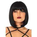 Image de la Perruque Bob courte naturelle de Leg Avenue, un accessoire de costume sensuel