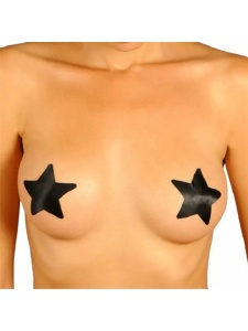 Image de l'Autocollant Étoile pour Mamelons - Accessoire Lingerie Sexy