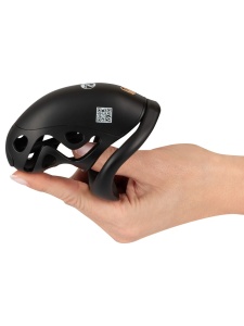 Solid black polycarbonate cages with interchangeable rings