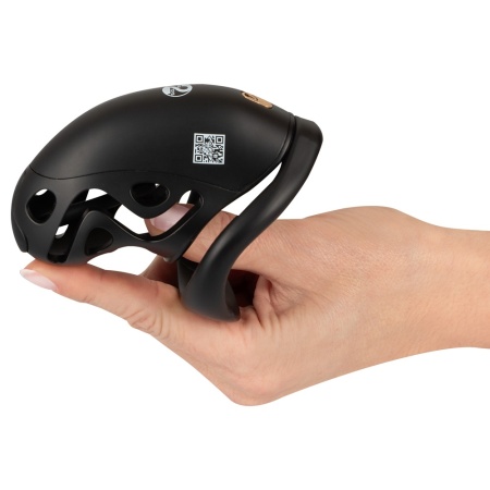 Solid black polycarbonate cages with interchangeable rings