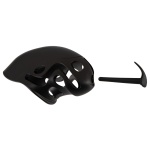 Solid black polycarbonate cages with interchangeable rings