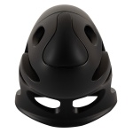 Solid black polycarbonate cages with interchangeable rings